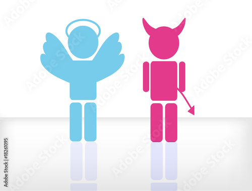 angel and devil