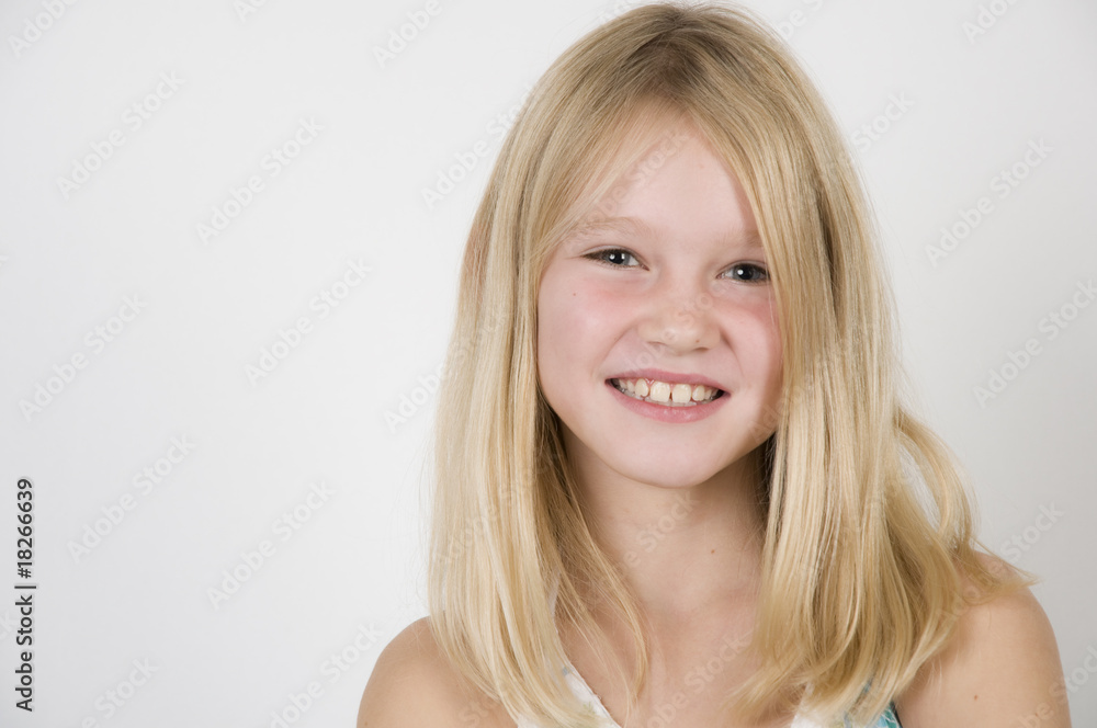 Lovely smile from a girl Lovely smile from a girl