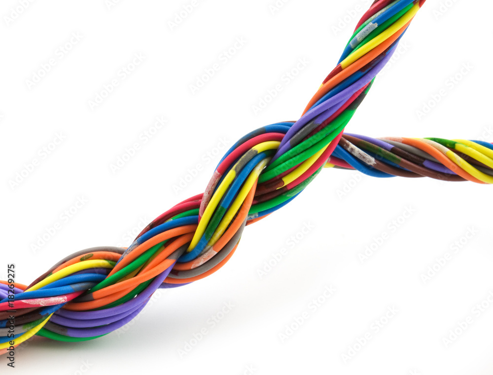 Twisted cable Twisted cable