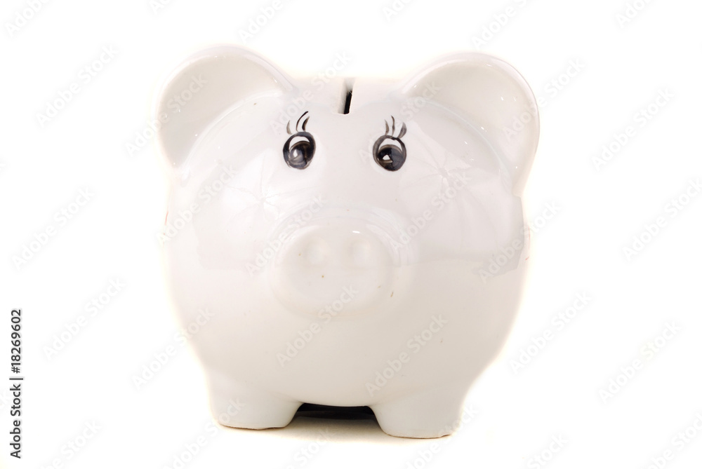 Small porcelain pig Small porcelain pig