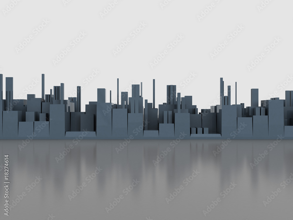 gray city background