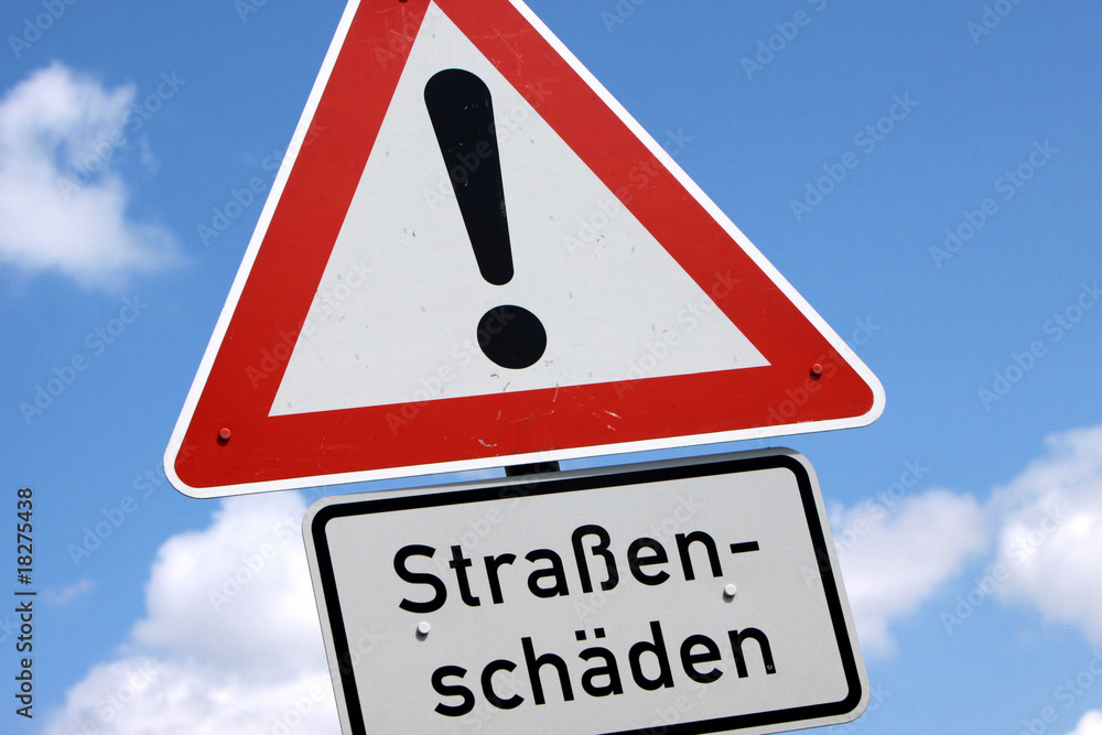 Straßenschäden