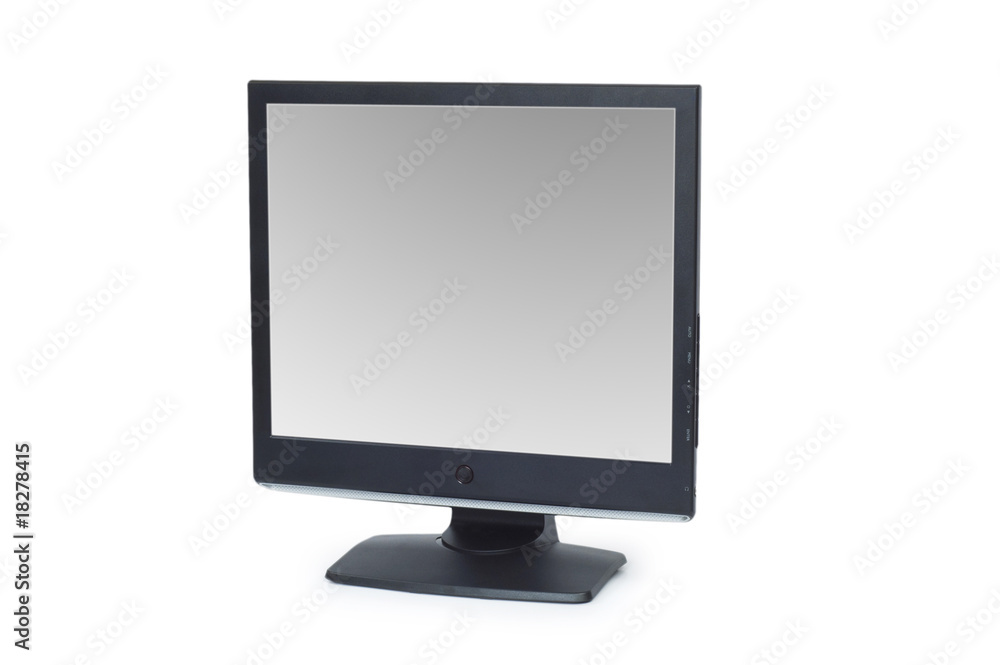Desktop computer isolated on the white background Desktop computer isolated on the white background