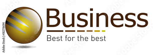 Logo project brown and gold