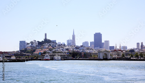 The San Francisco skylines