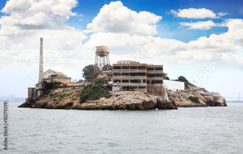 Famous Alcatraz Island in San Francisco photo