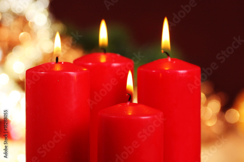 four candles - xmas