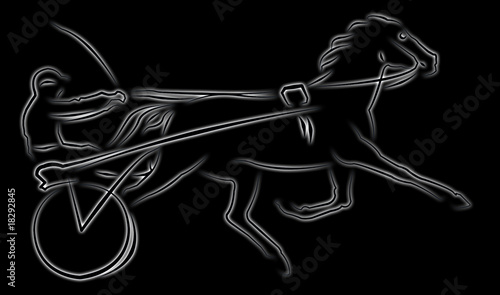 cheval sulky