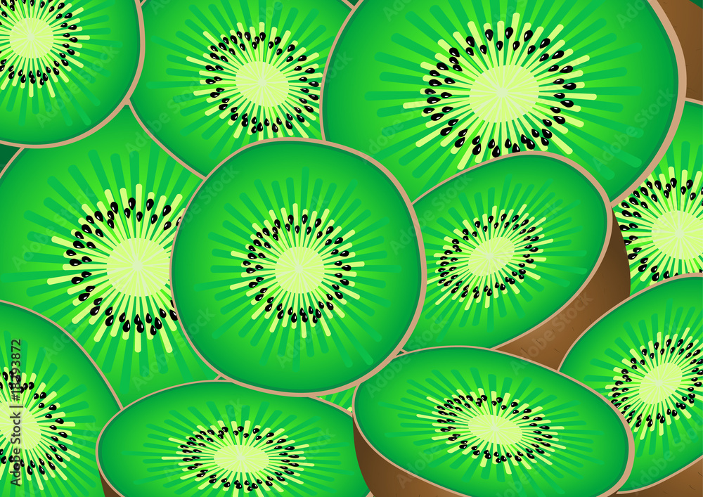 Fototapeta premium background of kiwi