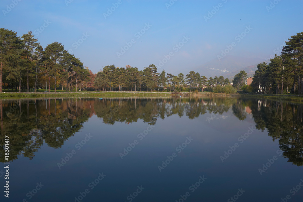 Obraz premium riflesso nel lago