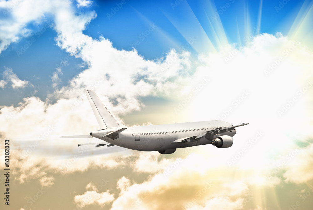 Obraz premium Fast airplane