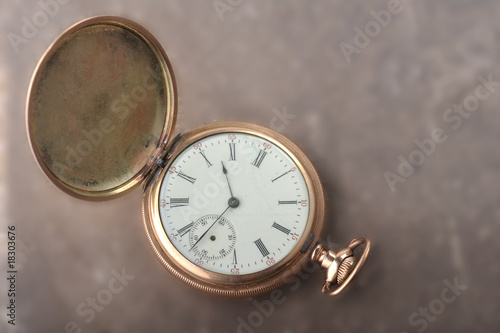 Old gold watch