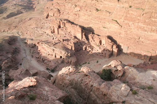 Felsengräber in Petra, Jordanien