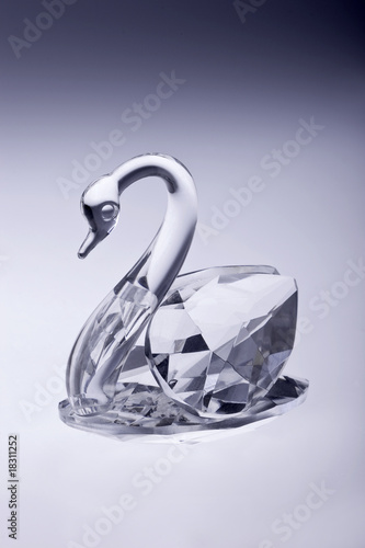 Crystal swan photo