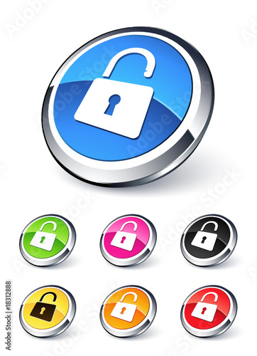 icône cadenas ouvert