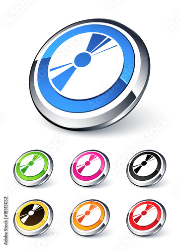 icône compact disc / cd, dvd, blu-ray