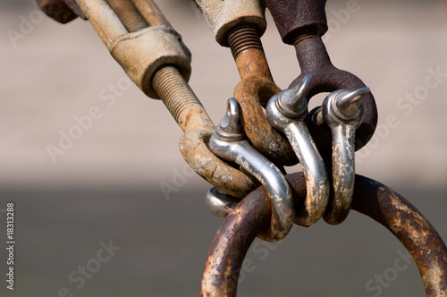 Pattern of shackle photo