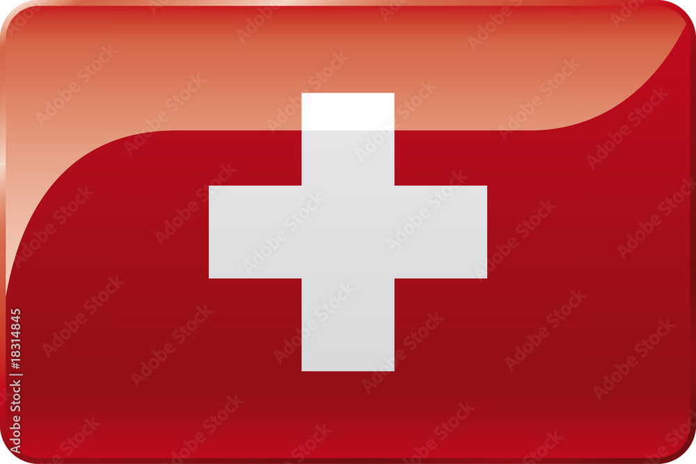 Obraz premium Schweiz Flagge | Switzerland Flag