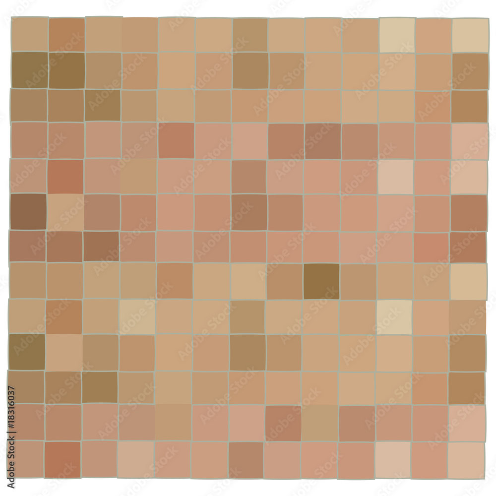 Light brown mosaic background Light brown mosaic background