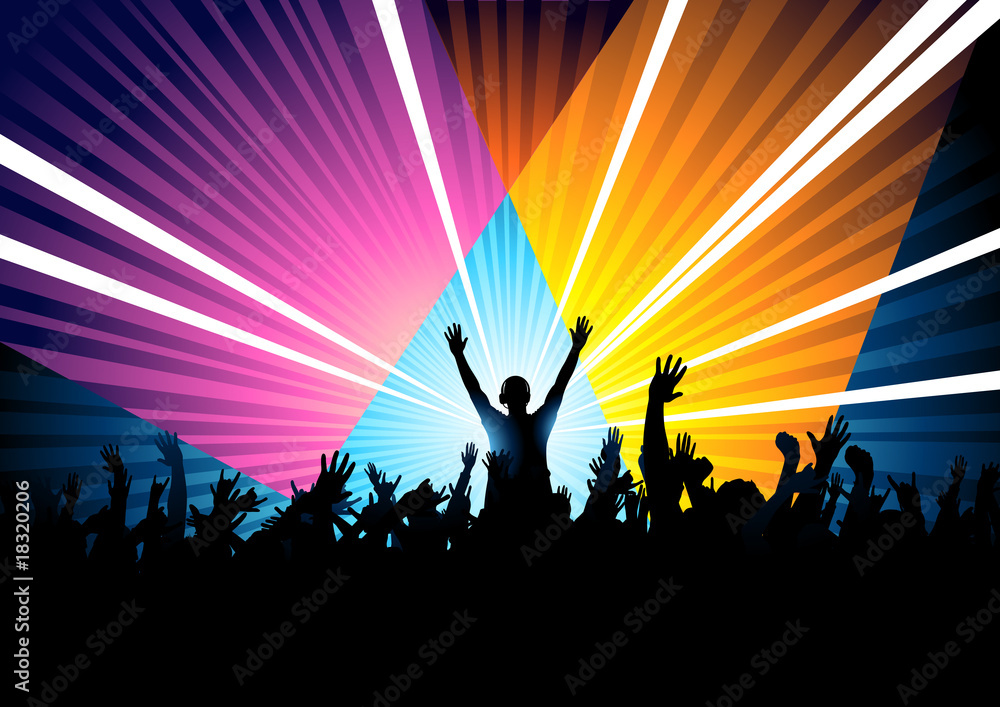 DJ Responding To Crowd