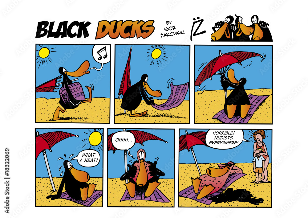 Black Ducks Comic Strip episode 31