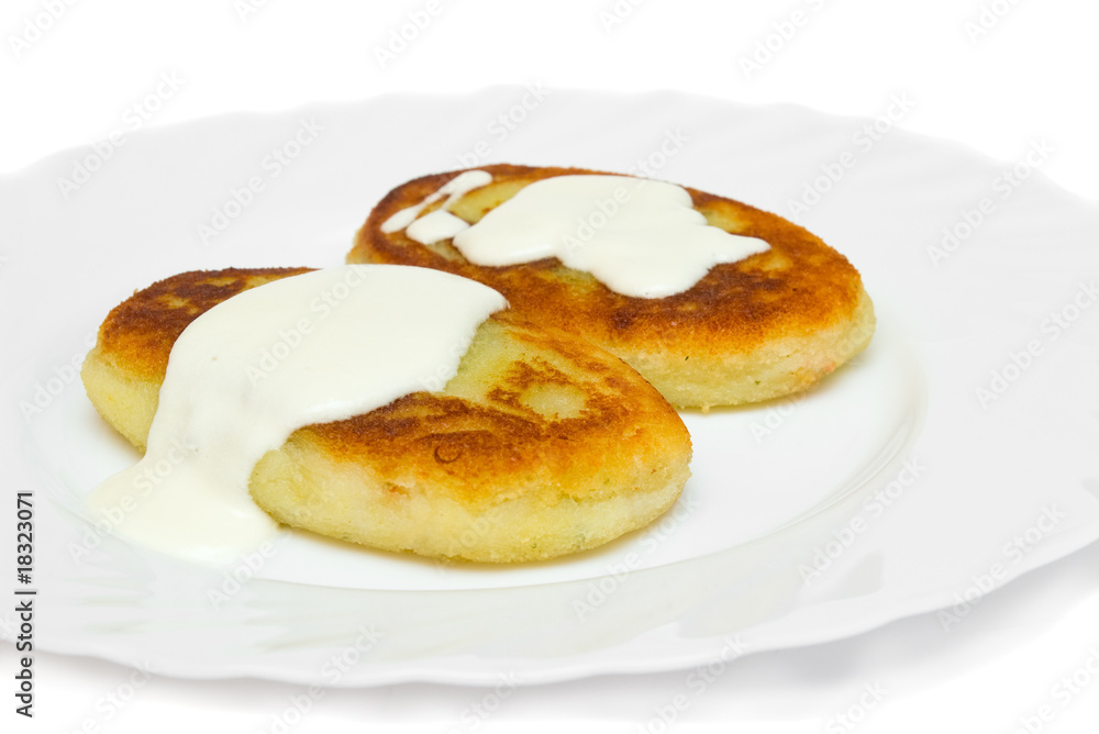 Pancakes with a meat Pancakes with a meat