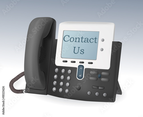 telephone with display vector