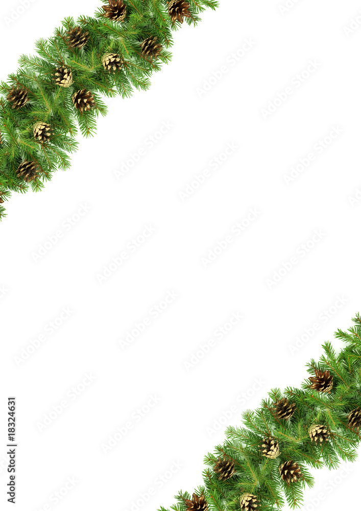 Fototapeta premium Christmas framework