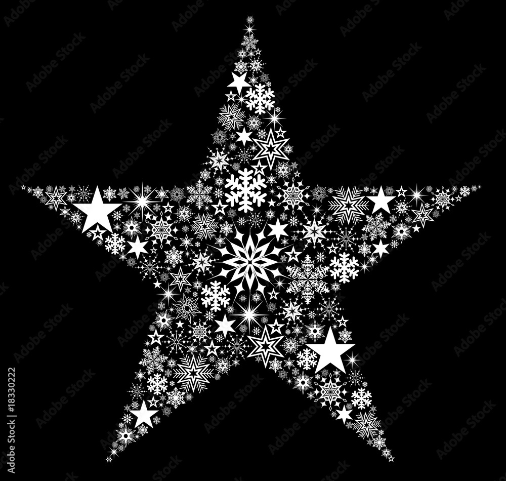 X-Mas Star White X-Mas Star White