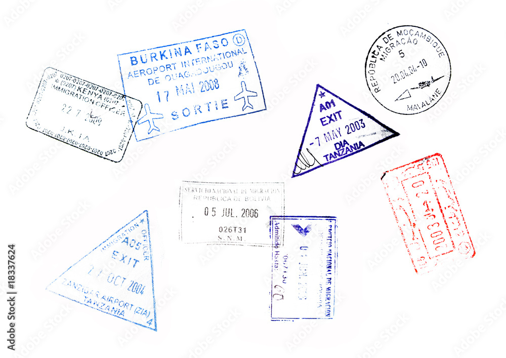 Fototapeta premium passaporto