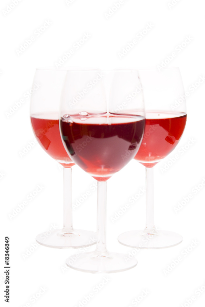 Winne glass isolated on white background Winne glass isolated on white background