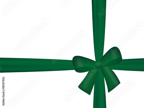 grüne schleife, geschenksband