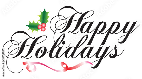 Happy Holiday Type