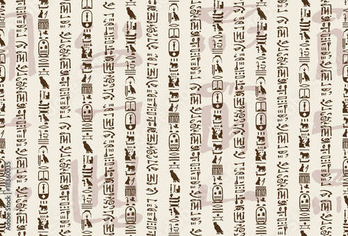 Hieroglyphic symbols