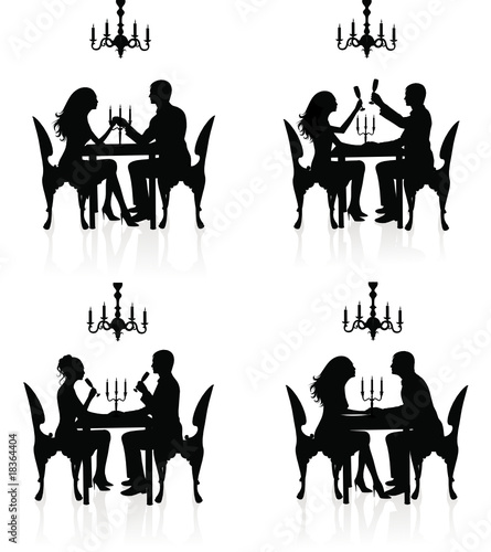 Romantic dinner.