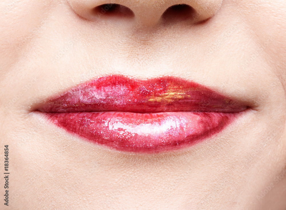 Fototapeta premium girl's lips