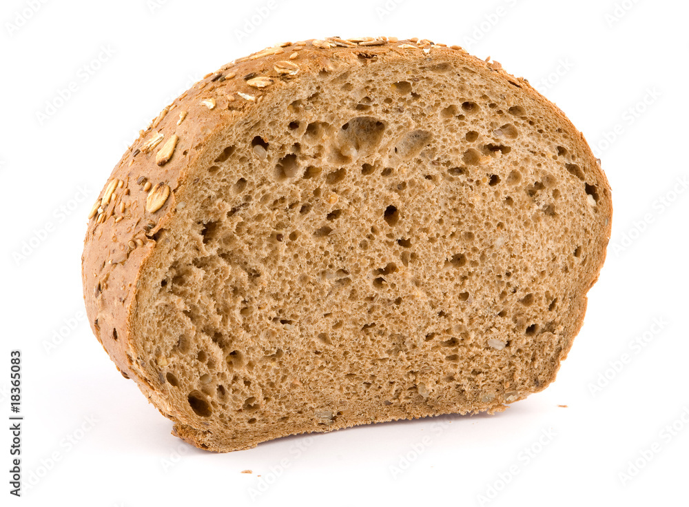 Bread isolated over white background Bread isolated over white background