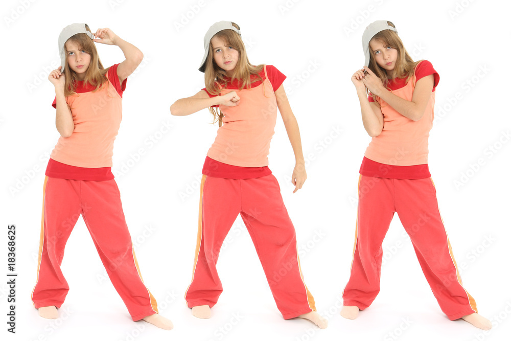 Jeune danseuse Hip-Hop Jeune danseuse Hip-Hop