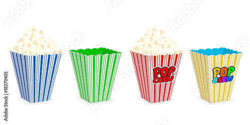popcorn diverse verpackungen