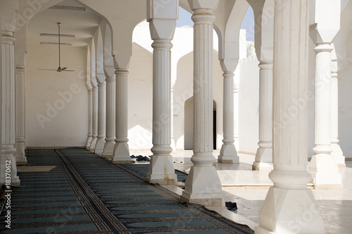 Hall of the grand Mosque