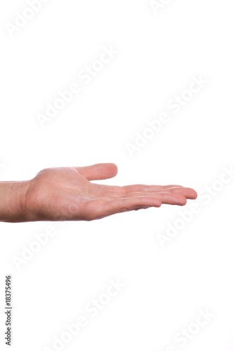 Flache Hand