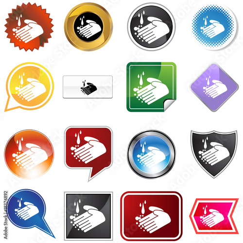 Handwashing Icon Set