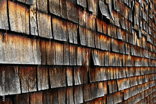 Textur-Serie: Holzschindeln Detail photo