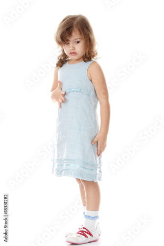 Portrait of a 5 year old girl © Piotr Marcinski