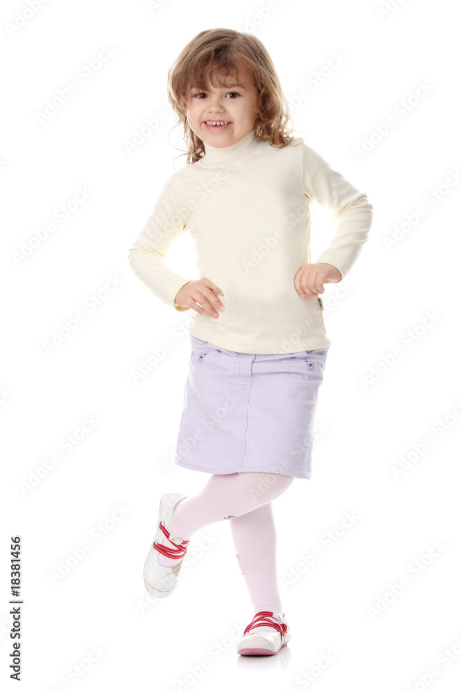 Portrait of a 5 year old girl Portrait of a 5 year old girl