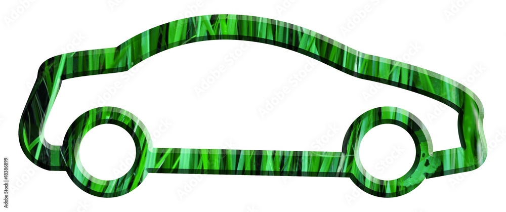 Obraz premium voiture bio carburant