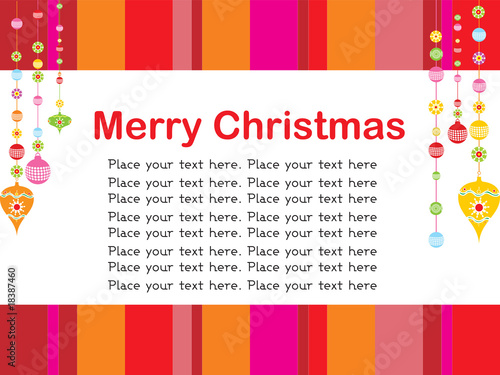 merry xmas background with place for text