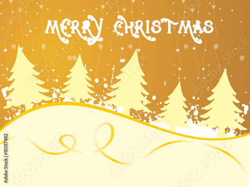 grungy merry christmas background