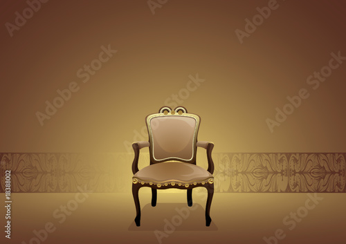 Antique indoor chair