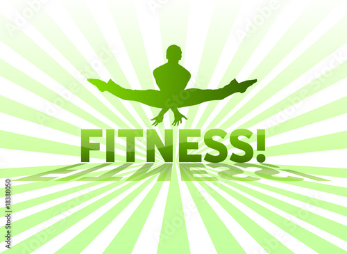 fitness commercial background